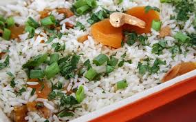 Arroz Natalino com Castanhas