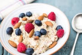 Mingau de Aveia com Frutas