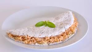 Tapioca com Recheio de Frango e Ricota