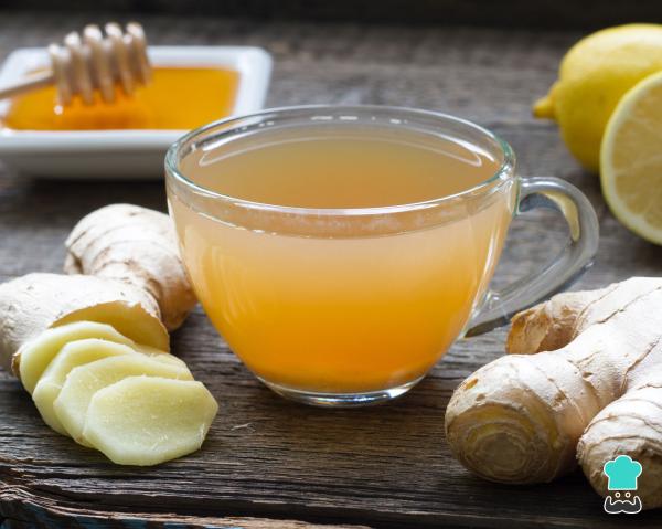 Chá de Gengibre com Limão