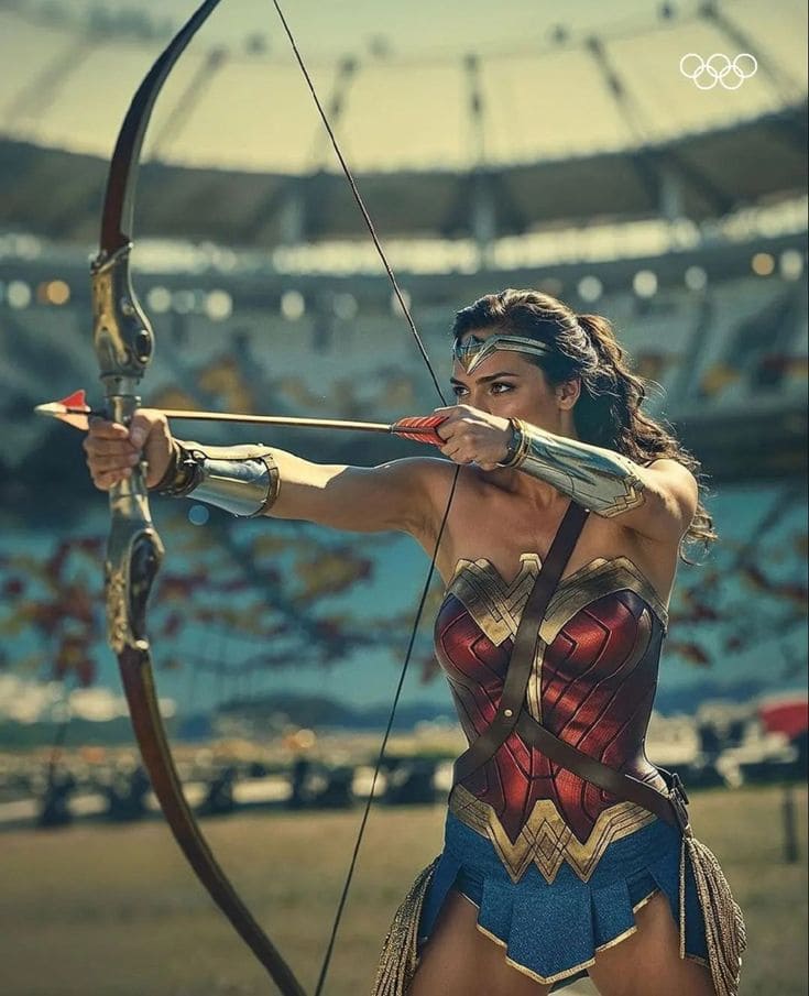 Foto da mulher maravilha
