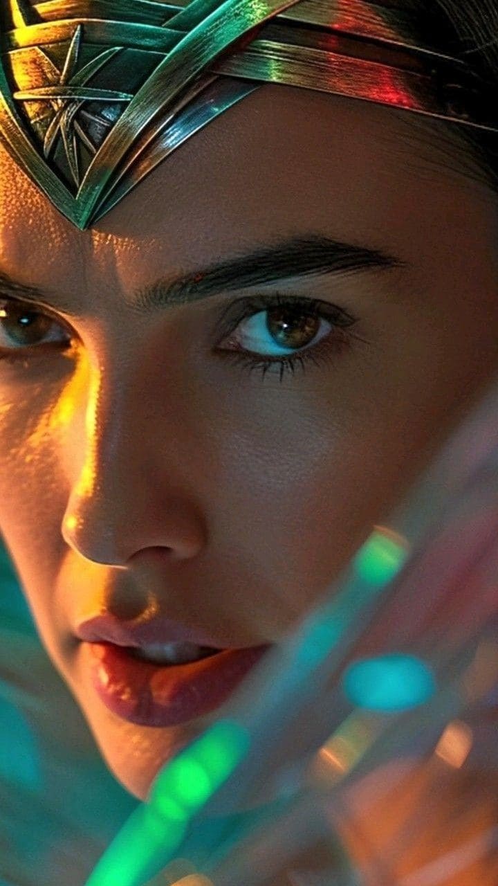 Foto da mulher maravilha